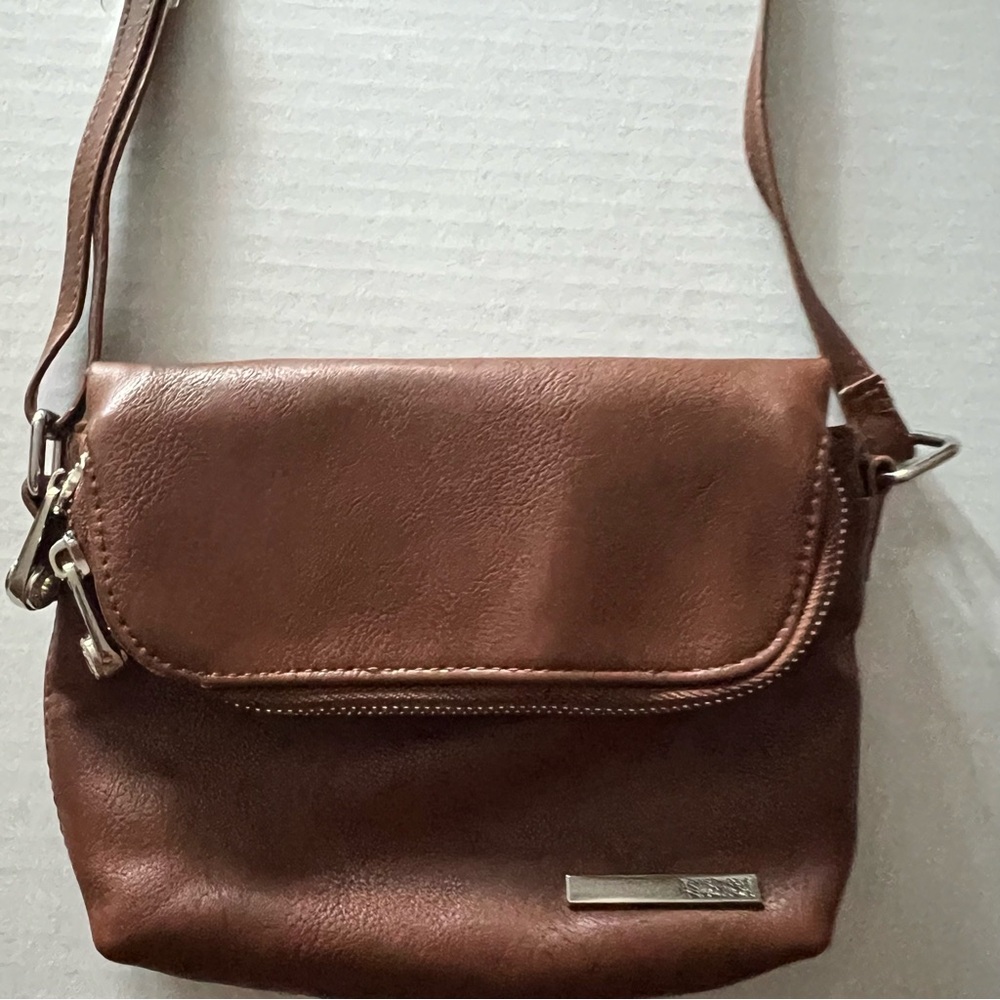 NWOT Brown Crossbody Bag